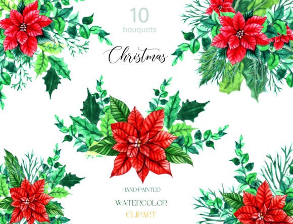 Crafting with Christmas Bouquets: A Guide to Using Watercolor Florals Effectively