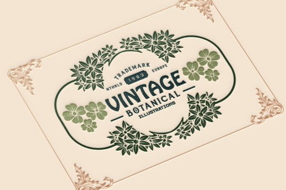 The Classic Elegant Floral Label: A Designer's Toolkit