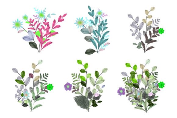 Watercolor Floral Digital Clipart: A Professional Toolkit for Modern Creators